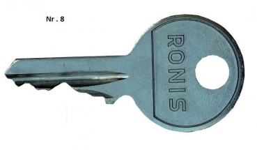 Aufzugentriegelungsschlüssel Nr.8