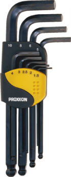 PROXXON Winkelschlüsselsatz Innensechskant HX