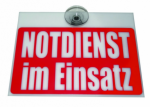 Kfz-Notdienstschild