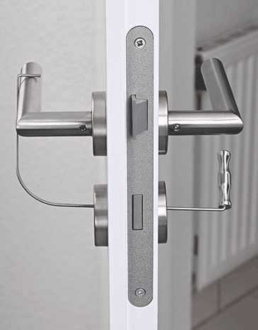 Türdrücker-Hebel für Chubb-& Buntbartschl.