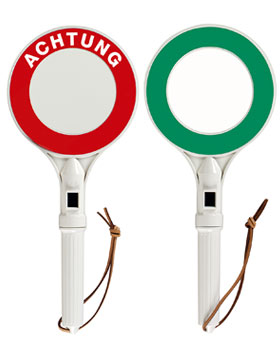 Anhaltestab ohne Beleuchtung, mit Kunststoffgriff