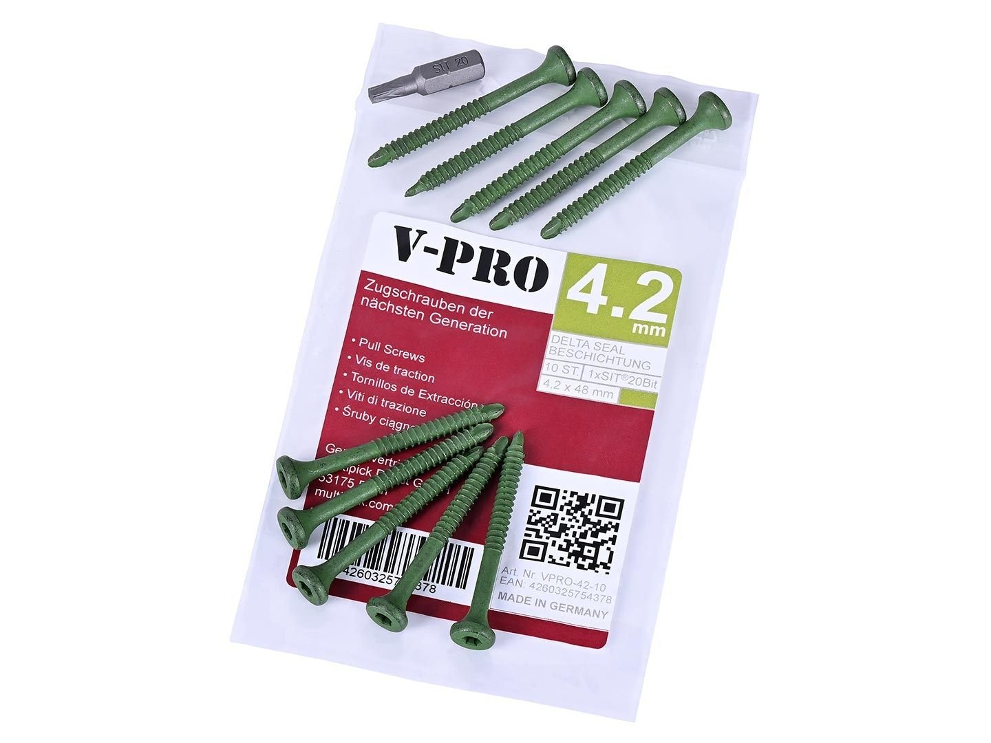 V-PRO Zugschraube 4.2 x 48 mm