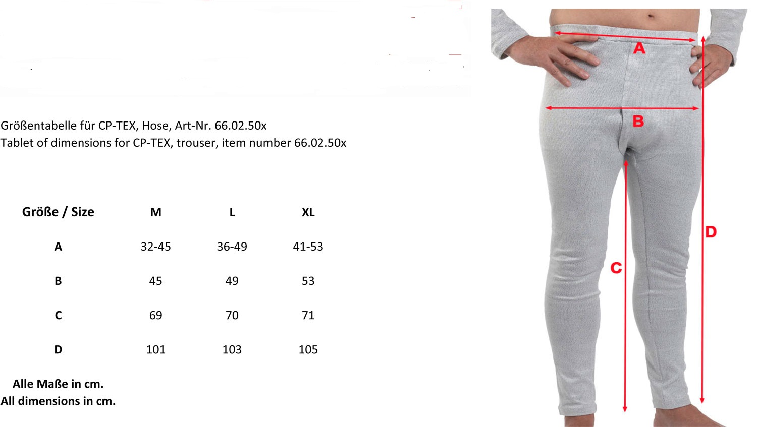 CP-TEX Schnitt- und stichhemmende Innenhose